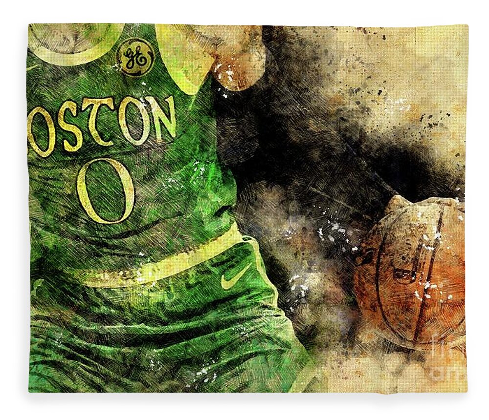 Boston Celtics Basketball Team,Original Sports Posters for fans by  Drawspots Illustrations