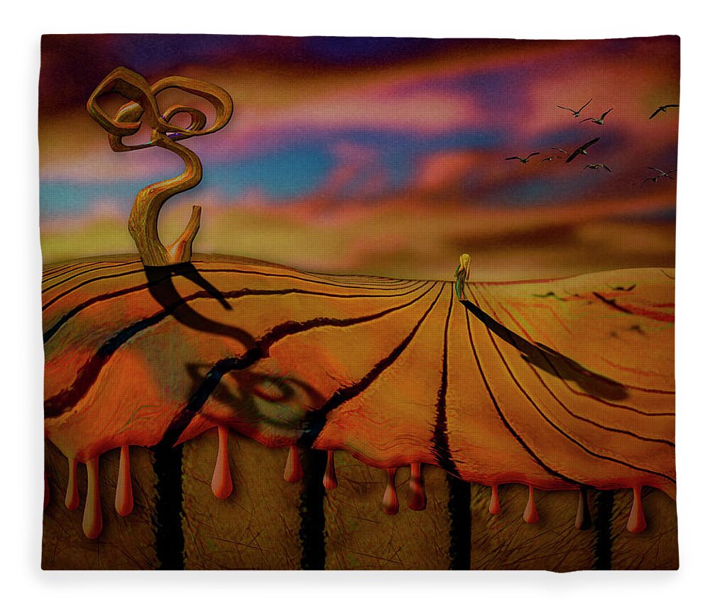 Photography Fleece Blanket featuring the photograph 2121 by Paul Wear