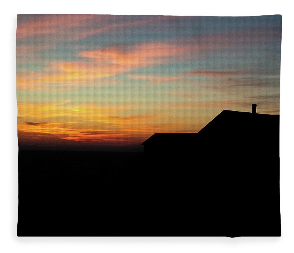 Ghost Town Fleece Blanket featuring the photograph Historic Fayette State Park in Michigan by Eldon McGraw