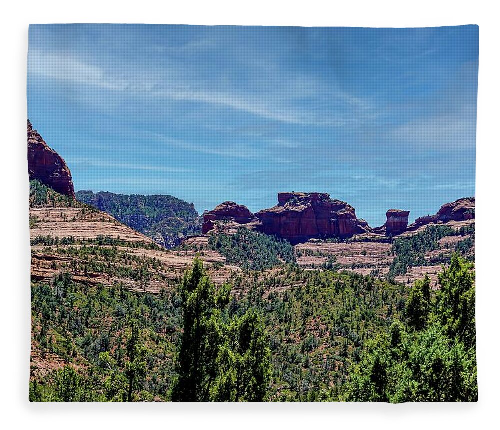 Arizona Fleece Blanket featuring the photograph Magnificent Scenery #6 by Ric Schafer