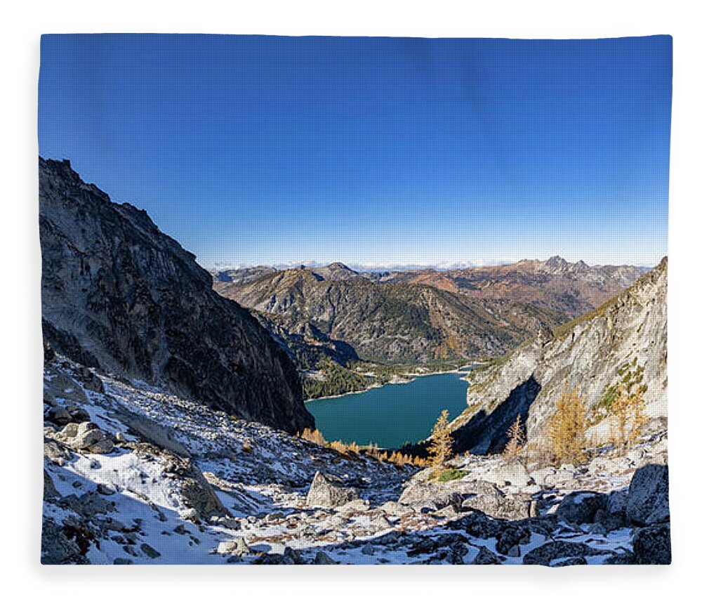 Scenic Fleece Blanket featuring the photograph Aasgard Pass by Pelo Blanco Photo