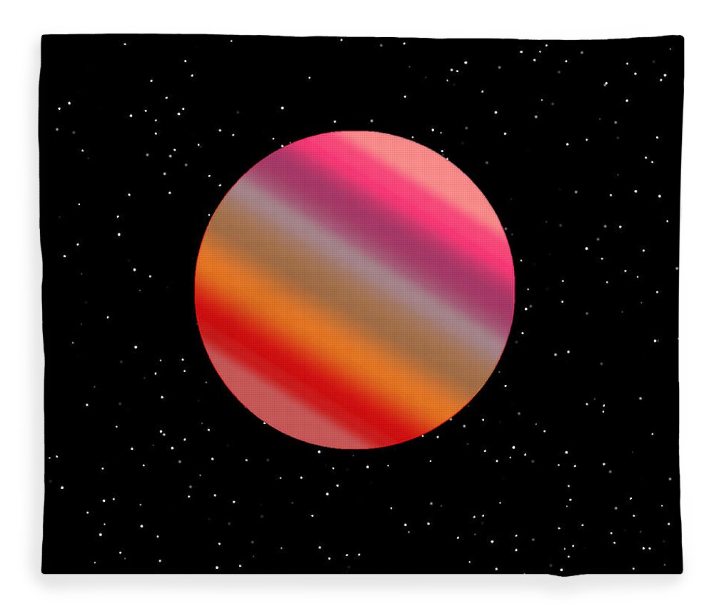 The Entranceway Fleece Blanket featuring the digital art Another World by Ronald Mills