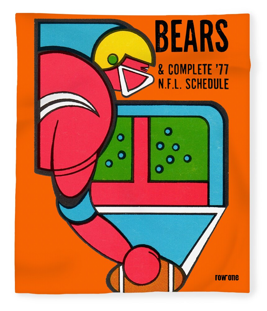 1941 NFL Champions Chicago Bears Ticket Stub Art - Row One Brand