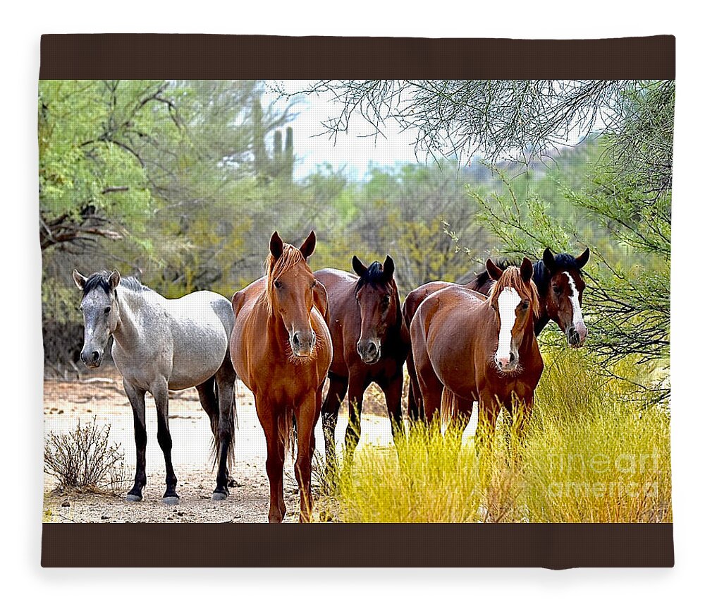 Autunm Bliss Fleece Blanket featuring the digital art Autunm Bliss by Tammy Keyes