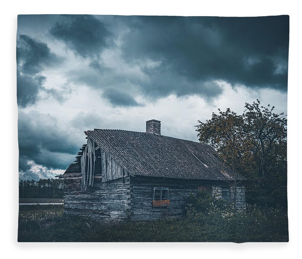 Drama Fleece Blanket featuring the photograph Back in Time by Philippe Sainte-Laudy