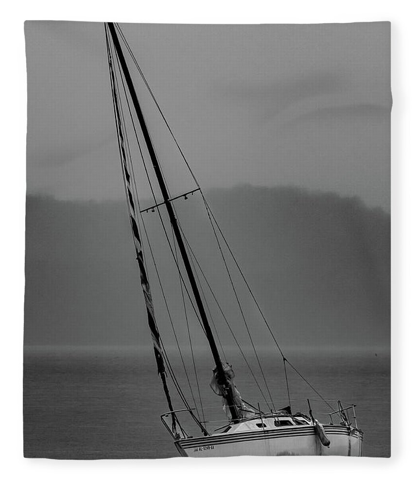 Beach Fleece Blanket featuring the photograph Beached by Jamie Tyler