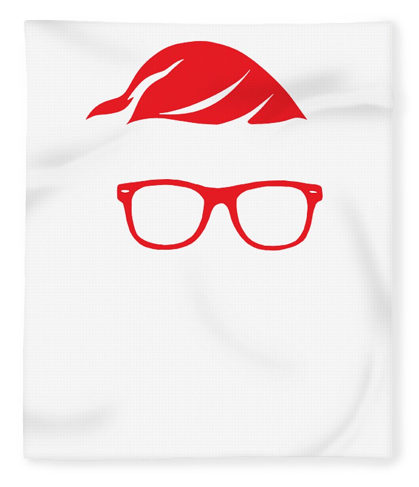 New Ugly Sweater Ho Ho Ho Santa Claus SOFT Fleece Throw Blanket Christmas Gift 