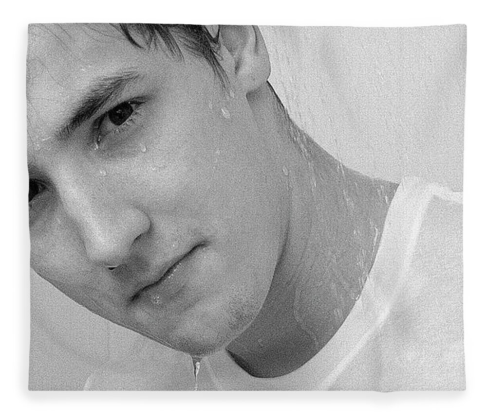 Cj Fleece Blanket featuring the photograph CJ by Jim Whitley