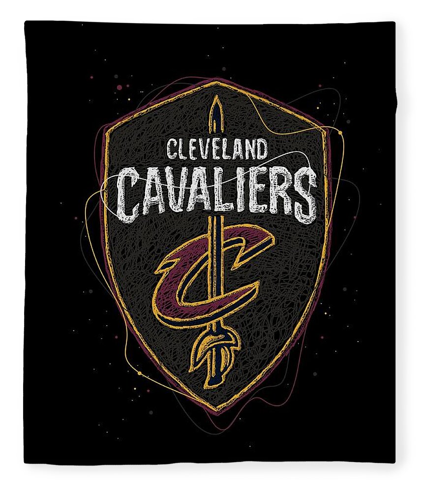 Cleveland Cavaliers Basketball NBA Logo Symbol by Erwin Saputra