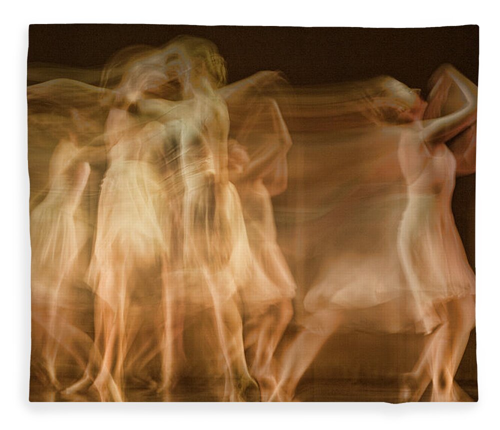 Ballet Fleece Blanket featuring the photograph Dance Movement by Jurgen Lorenzen