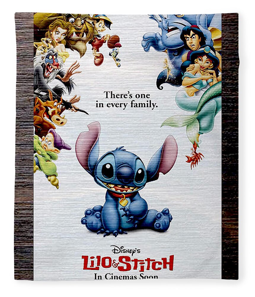 Disney Lilo And Stitch Art Print by Steven Parker - Pixels