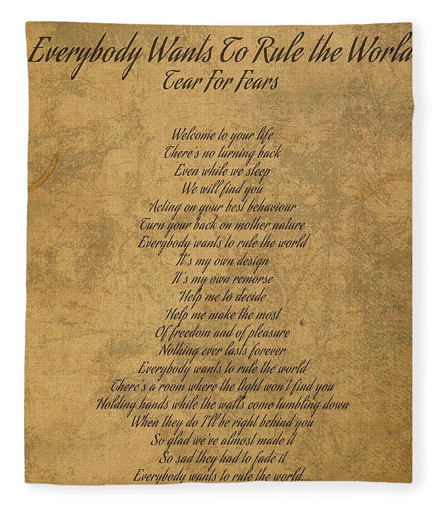 Everybody Wants to Rule the World ❤️ Tears for Fears