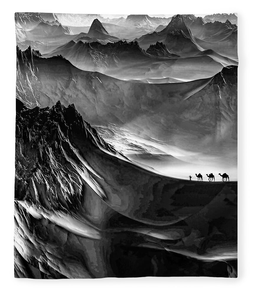 Fine Art Fleece Blanket featuring the photograph Final fantasy by Sofie Conte
