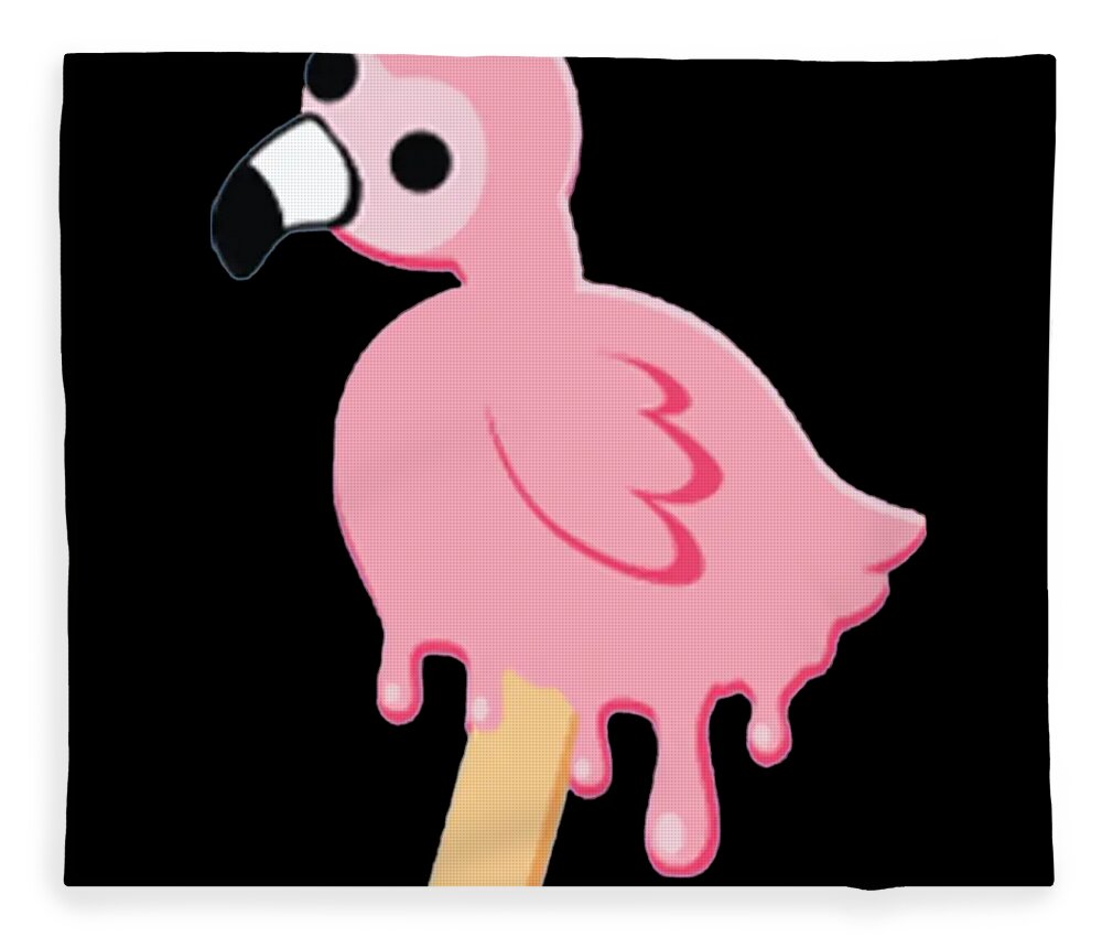 Flamingo Flim Flam Fleece Blanket For Sale By Smith