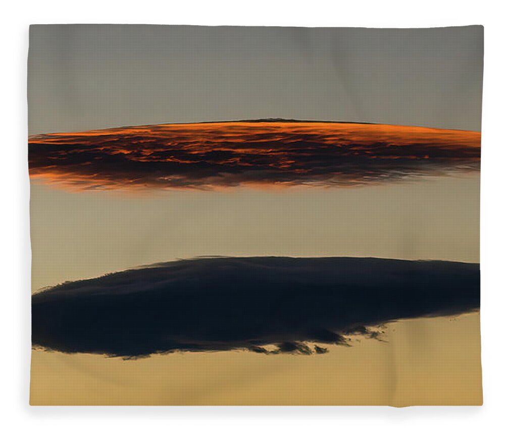 Colour Fleece Blanket featuring the photograph Flying together by Johannes Brienesse