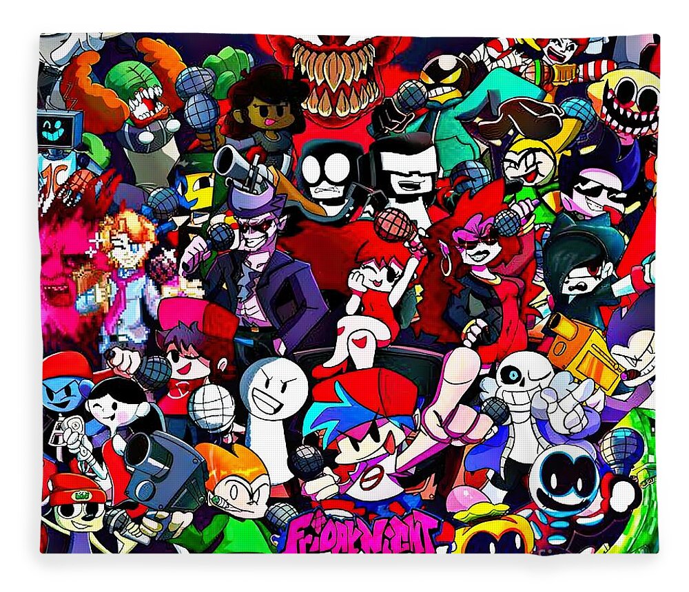 Friday Night Funkin Characters fnf game by Jessica Bell