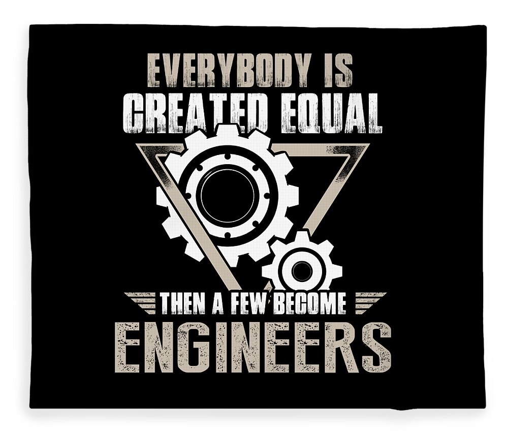 Funny Engineer Sayings Gift for Civil Mechanical Fleece Blanket by Lukas  Davis - Pixels