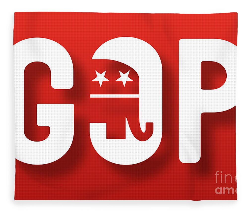 Gop Poster Fleece Blanket featuring the photograph GOP by Action