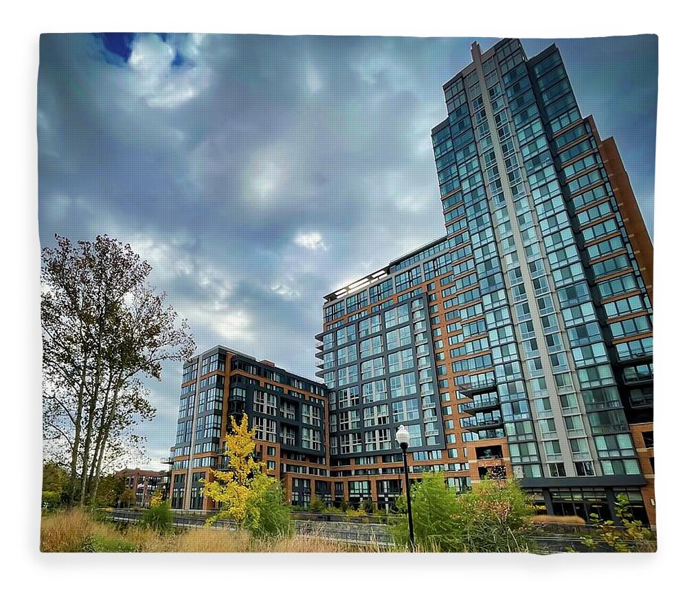 Buildings Fleece Blanket featuring the photograph Home by Lora J Wilson