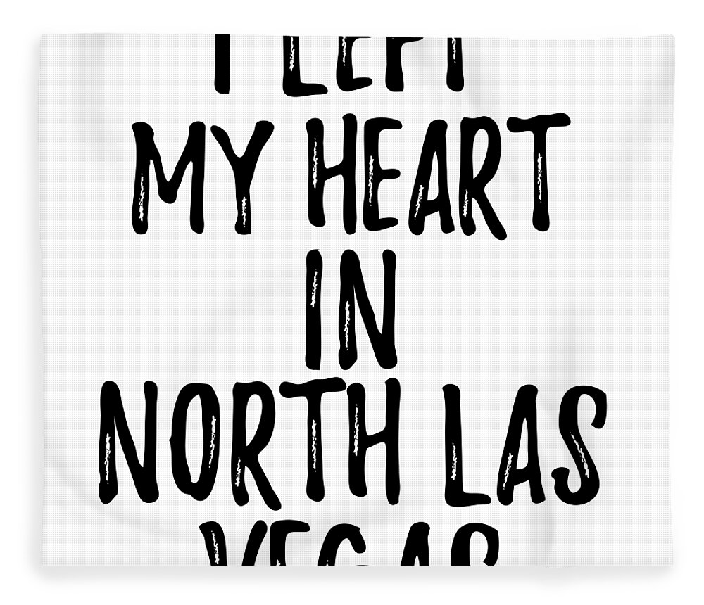 I Left My Heart In North Las Vegas Nostalgic Gift for Traveler ...