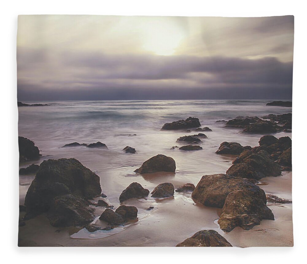 Pescadero Fleece Blanket featuring the photograph If You're Feeling Low by Laurie Search
