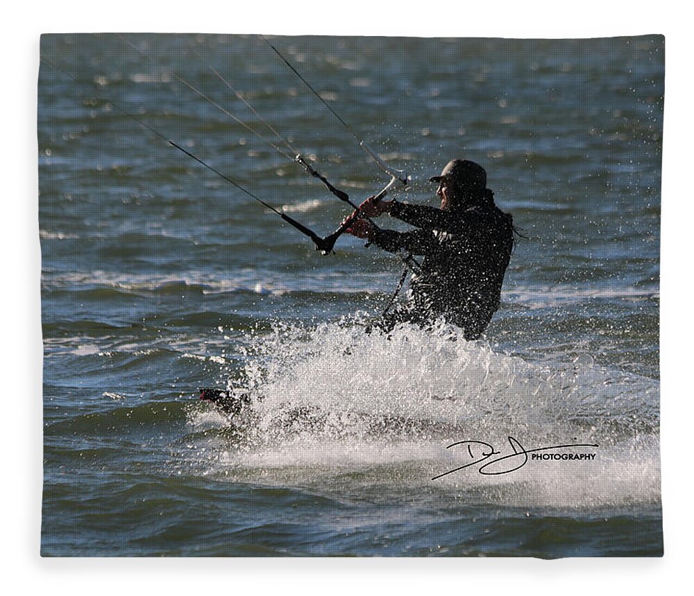  Fleece Blanket featuring the photograph Korey Under by Donn Ingemie