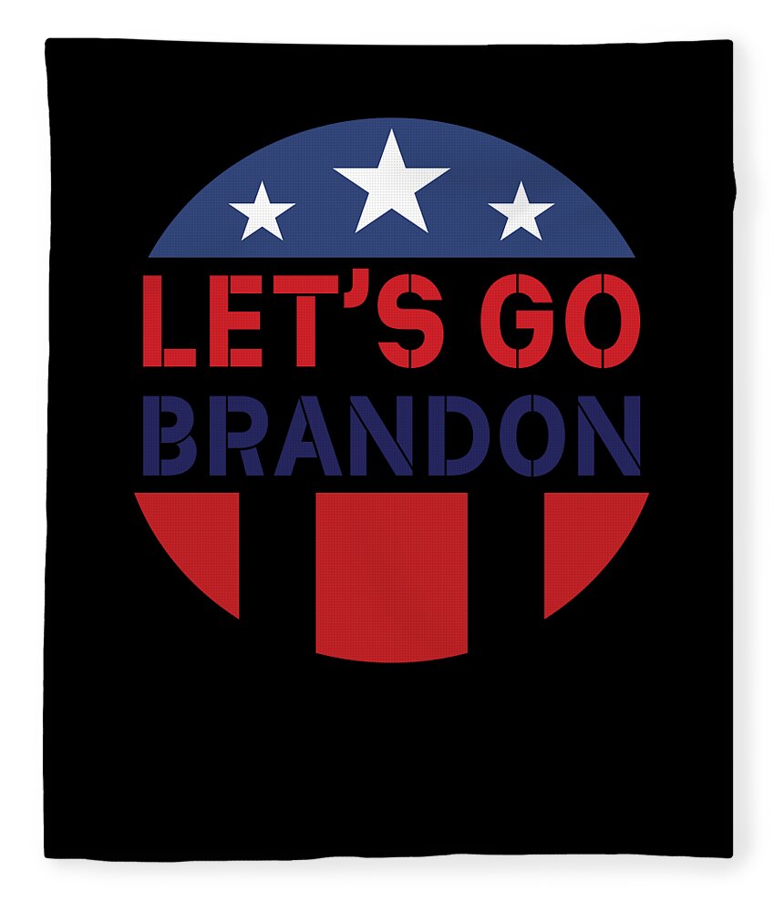 Lets Go Brandon Meme Lets go Brandon Gif Fleece Blanket by