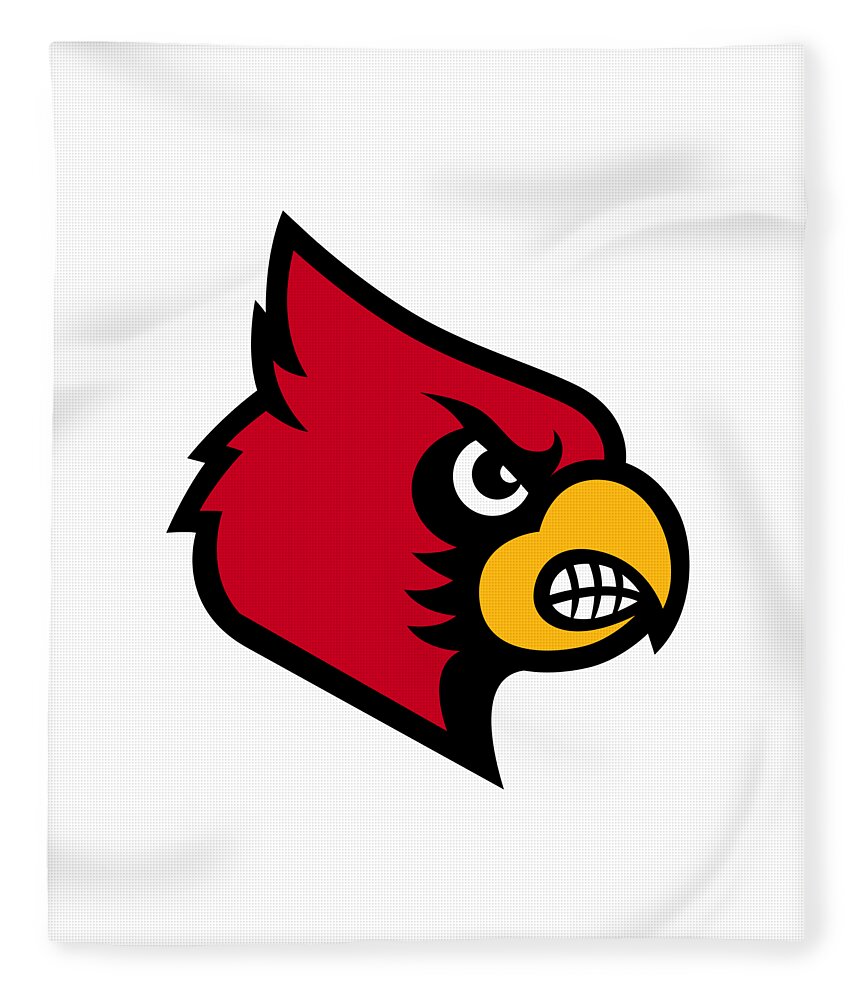 Louisville Cardinals Fleece Blanket by Michael Johnson - Pixels