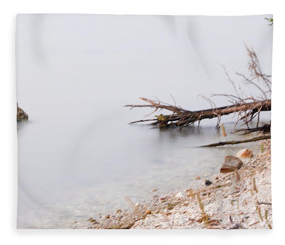 Morning Fleece Blanket featuring the photograph Misty Morning by Windshield Photography
