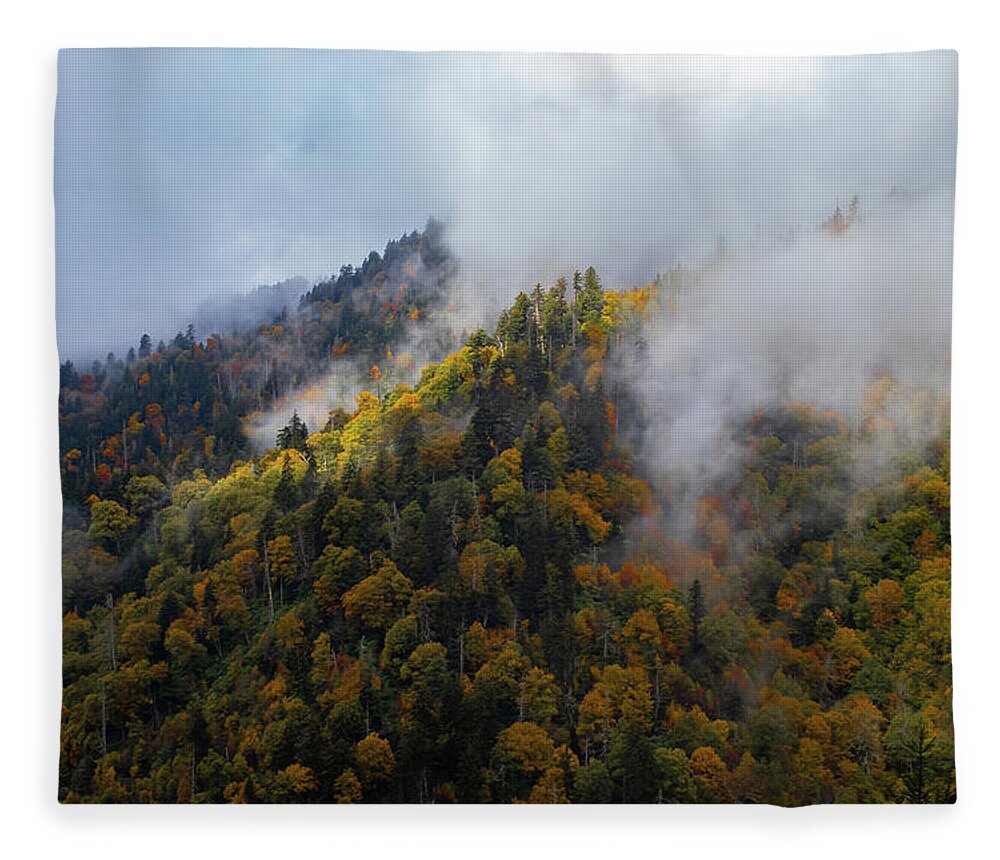 Mountain Fleece Blanket featuring the photograph Mountainside by Jamie Tyler