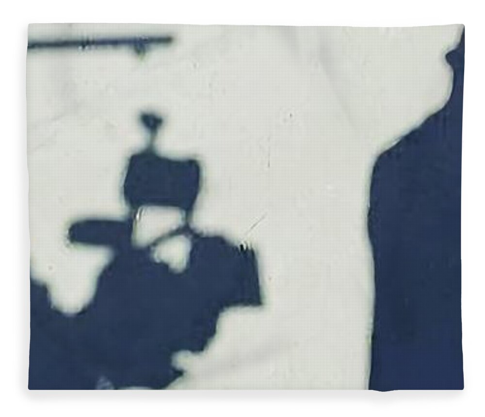 Shadows Fleece Blanket featuring the photograph Movie Shadows by Bencasso Barnesquiat