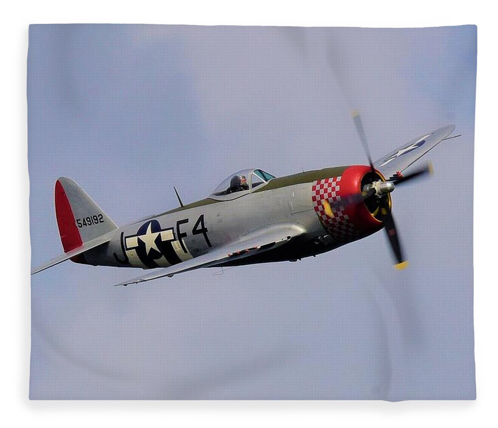 Ww2 Fleece Blanket featuring the photograph Nellie B by Neil R Finlay