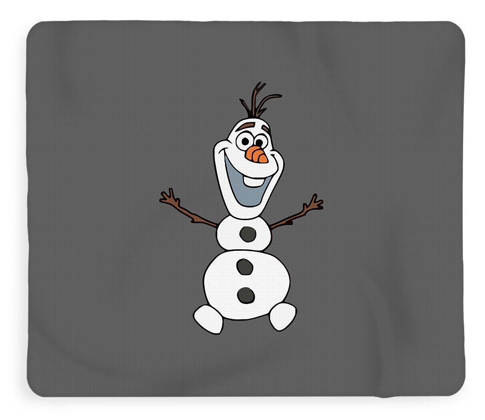 Olaf Frozen Fleece Blanket Sale by Su Topo