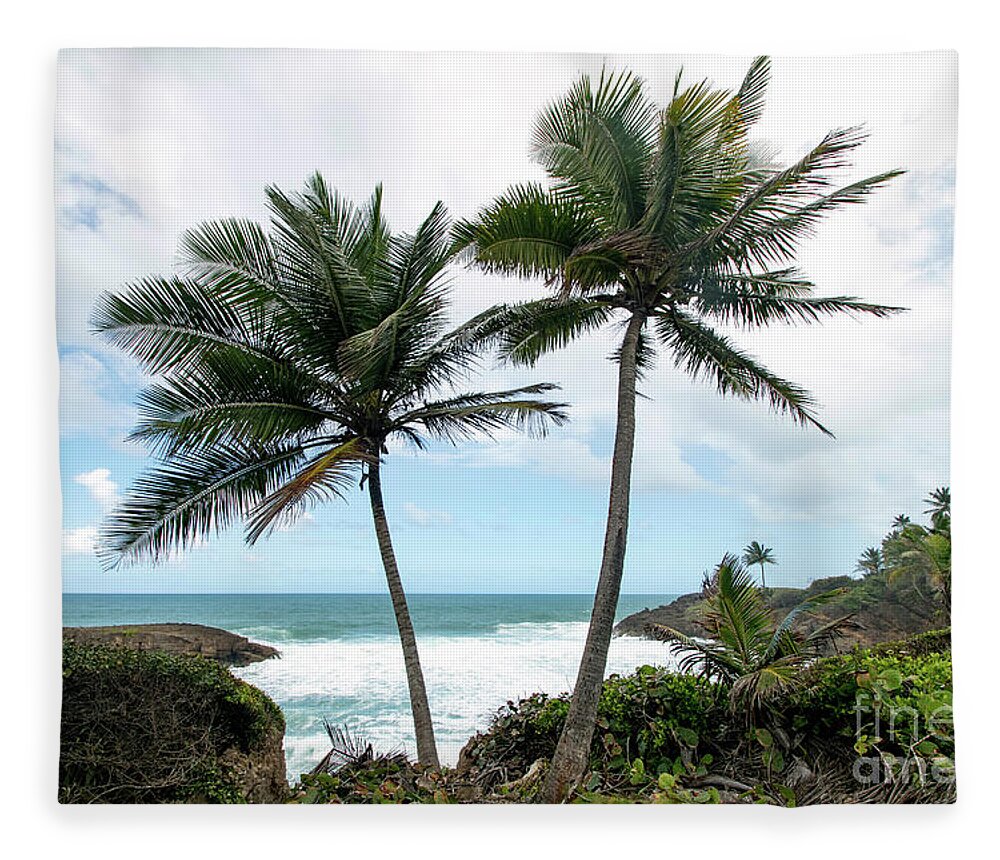 Parque nacional Cerro Gordo, Puerto Rico Fleece Blanket by