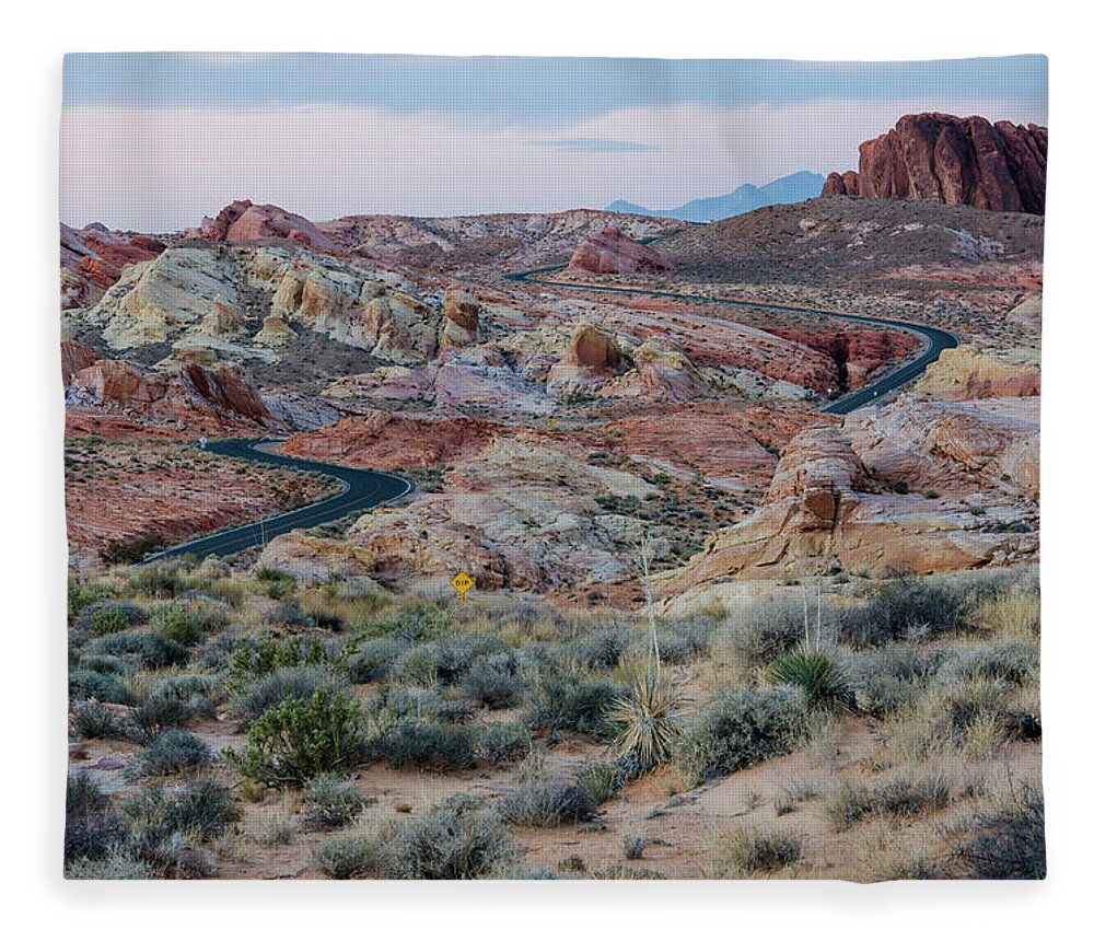 Mountains Fleece Blanket featuring the photograph Pastel Paradise by Margaret Pitcher