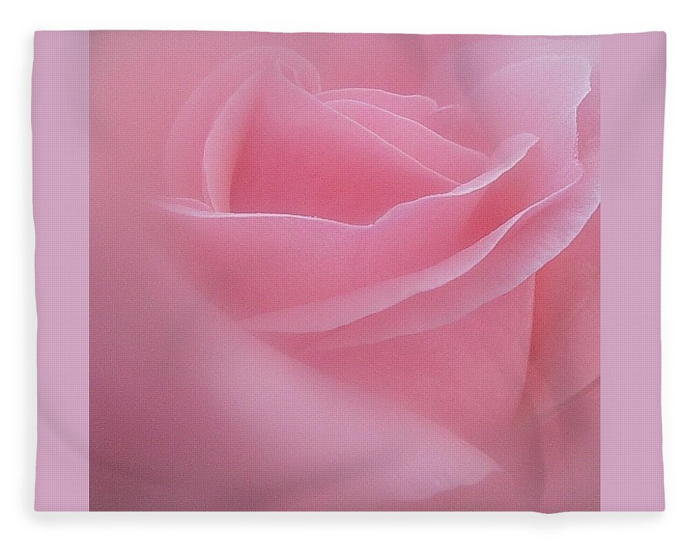 Pink Fleece Blanket featuring the photograph Pink by Richard Cummings