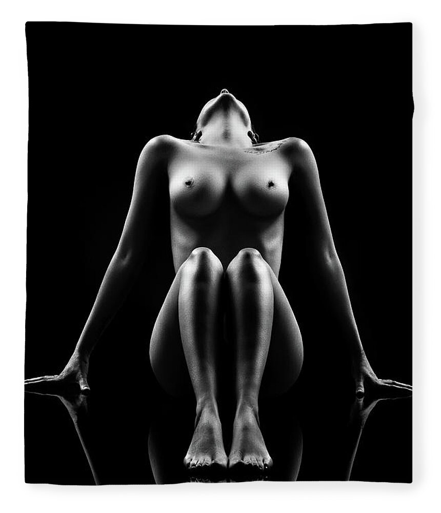 Woman Fleece Blanket featuring the photograph Reflections of D'Nell 1 by Johan Swanepoel