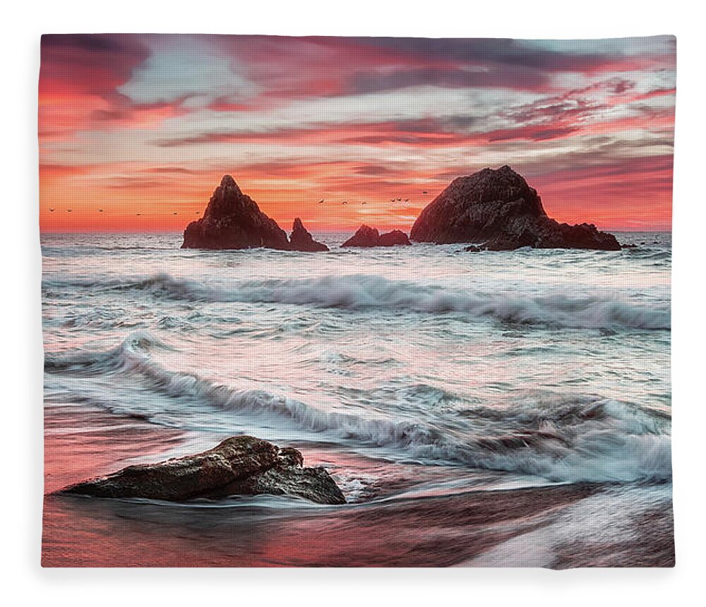 Beautiful Fleece Blanket featuring the photograph Sailors Delight by Gary Geddes