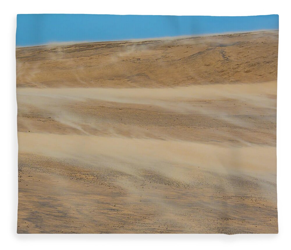 Outer Banks Fleece Blanket featuring the photograph Sands of Time by Melissa Southern