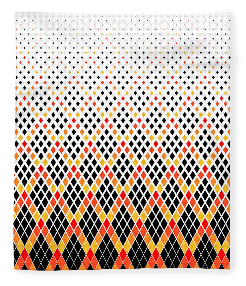 Abstract geometric seamless pattern with diagonal fade lines