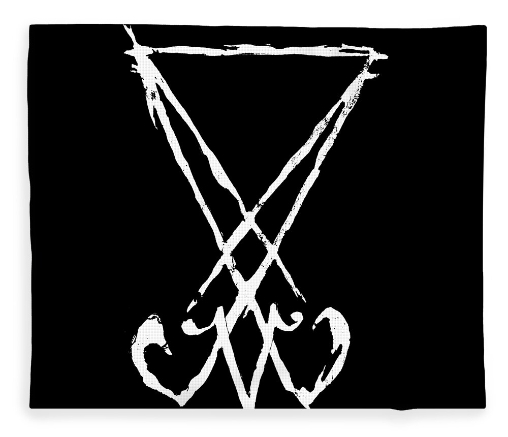 Sigil of Lucifer Satanic Sigil Key of Hell Pagan Gothic Occult Design ...