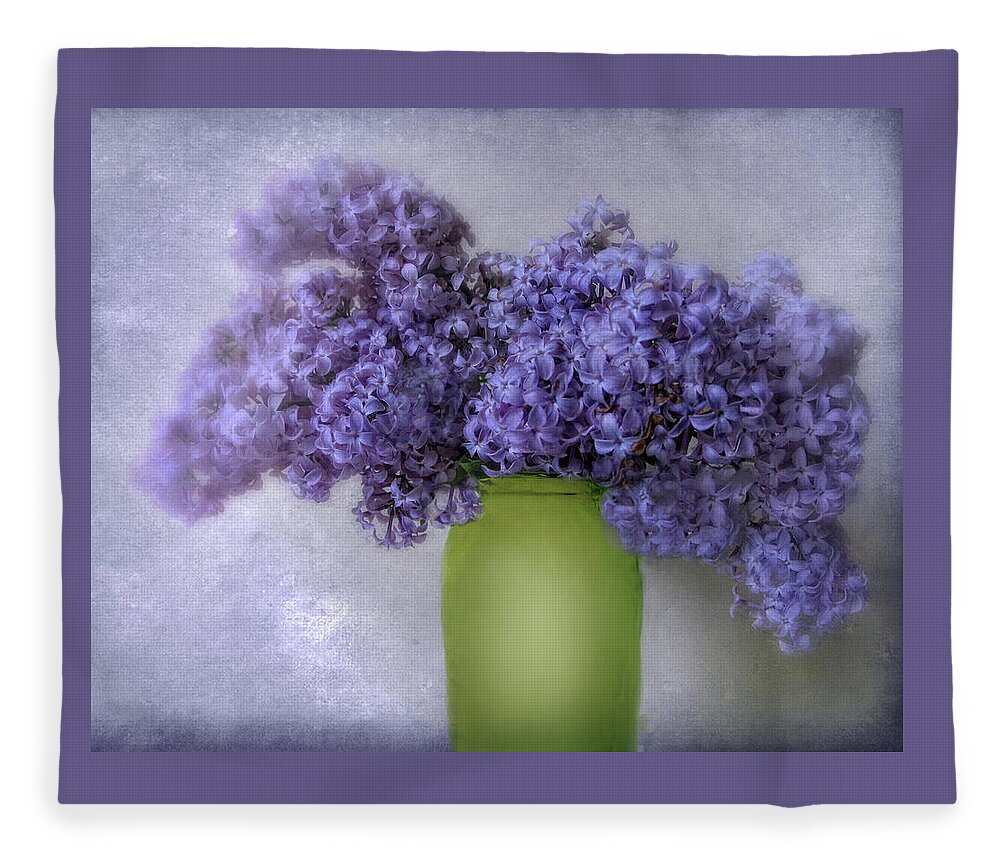 Flowers Fleece Blanket featuring the photograph Soft Spoken by Jessica Jenney