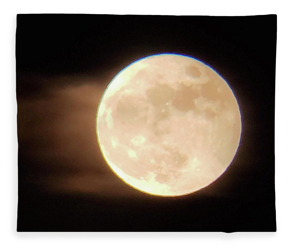 Sky Fleece Blanket featuring the photograph Space Race by Karen Stansberry