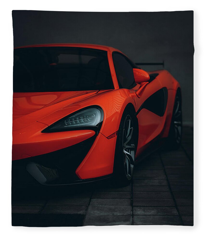  Fleece Blanket featuring the photograph Spyder by William Boggs