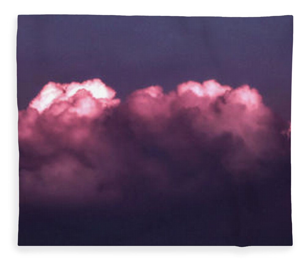 Sky Fleece Blanket featuring the photograph Stormy Sky by Chris Bee