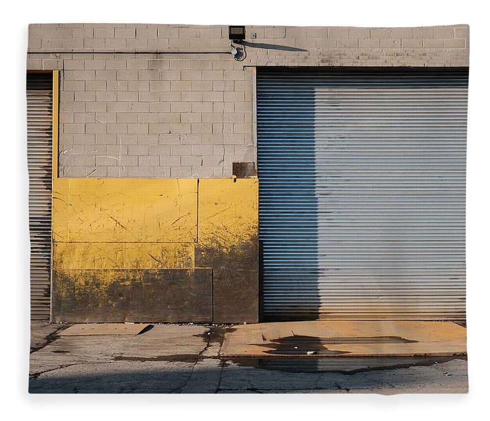 Industrial Fleece Blanket featuring the photograph Sunny by Kreddible Trout