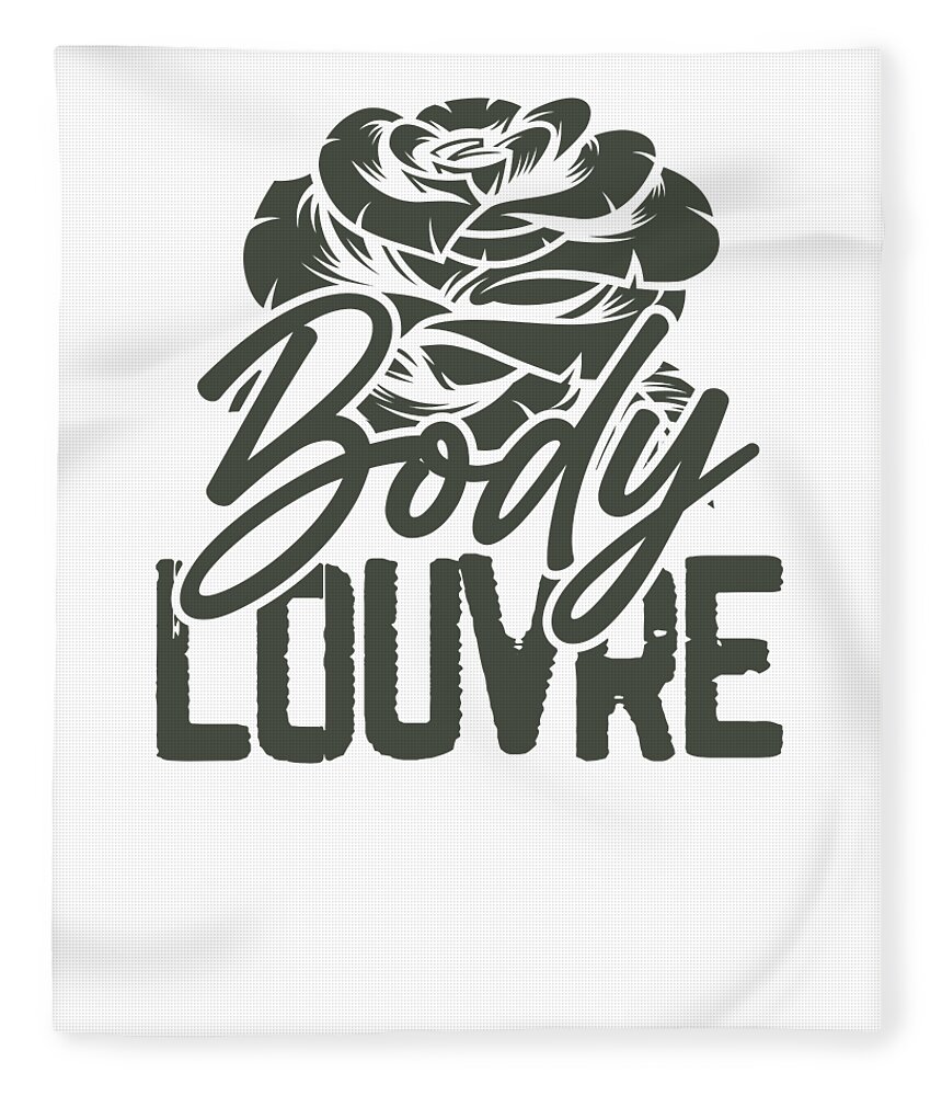 Tattoo Artist Gift Body Louvre Tattoo Lover Gifts Fleece Blanket