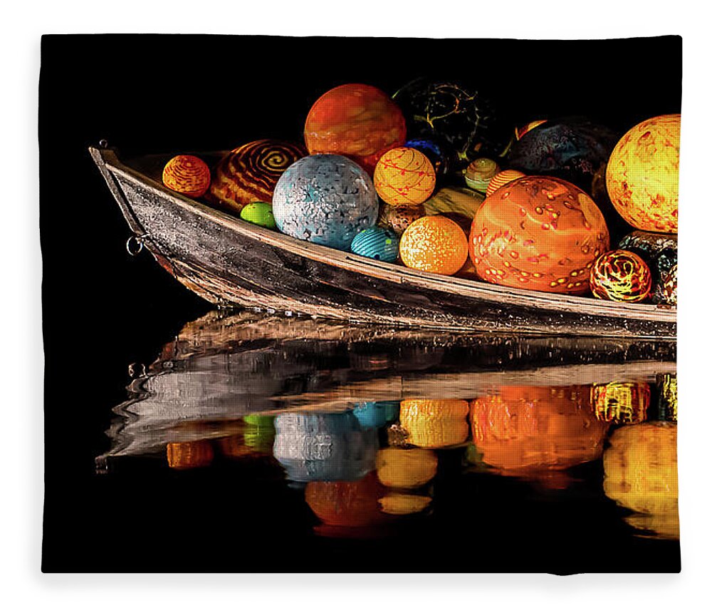 Boat Ride Fleece Blanket featuring the photograph The Boat Ride by Sylvia Goldkranz
