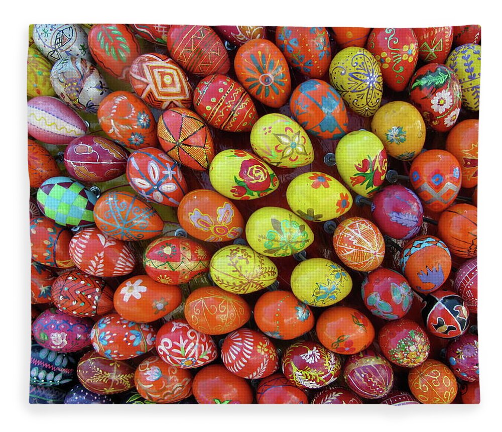 Egg Fleece Blanket featuring the photograph The Eggs of Kiev by Calvin Boyer
