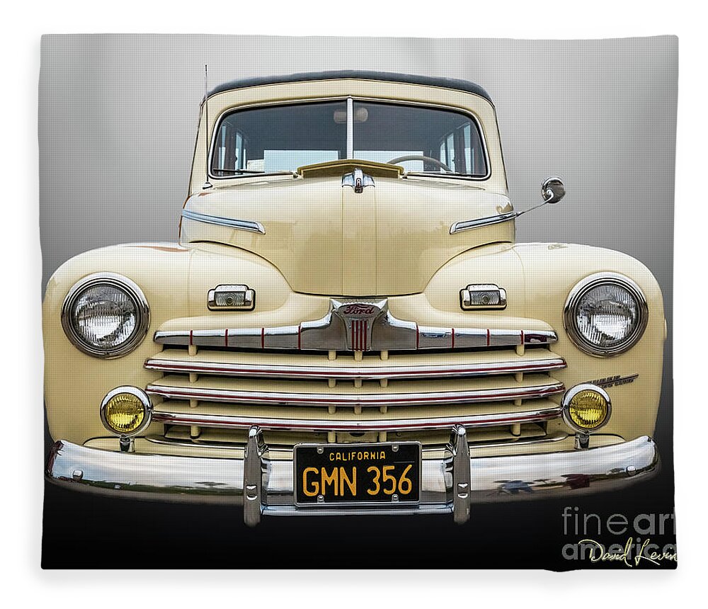 California Fleece Blanket featuring the photograph The Face of a Woodie, 1 of 3 by David Levin